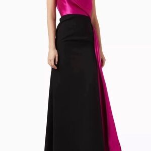 Elegant Black and Pink Women's dress